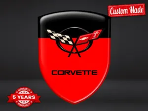 Corvette Autocollants Silicone Auto Résistants Qualité Universel